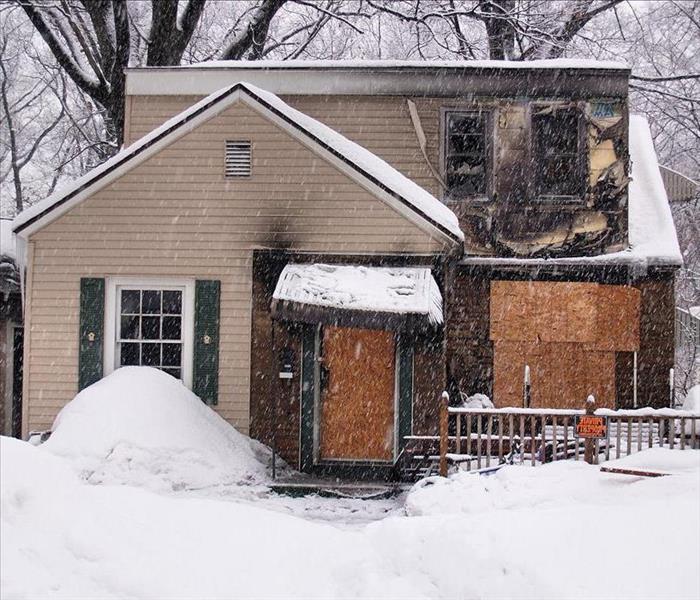 Fire Damaged home in Scarsdale, NY