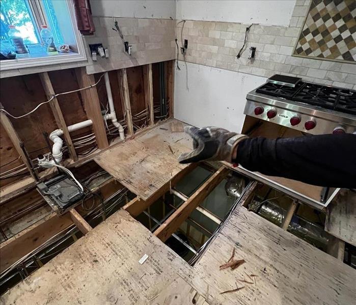 Overflowing Dishwasher Floods Kitchen In Scarsdale, NY